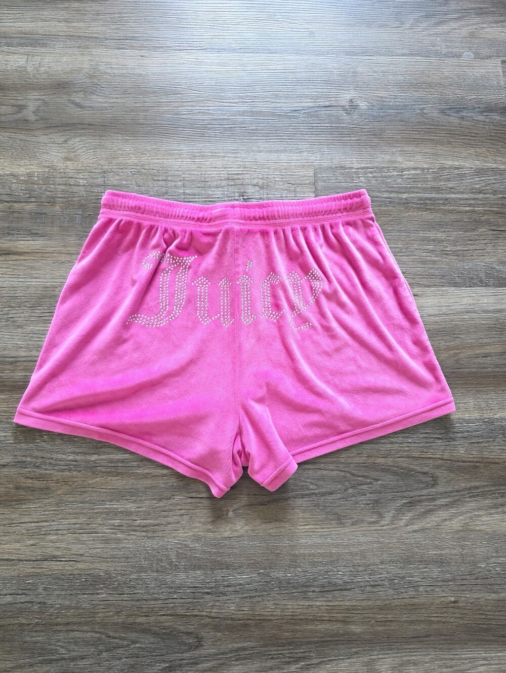 Juicy Couture Women's Hot Pink Velour Lounge Shorts Size M